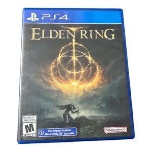 PS4 PlayStation 4 Elden Ring Physical Copy w/ Original Case EUC